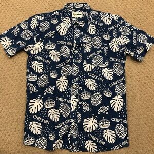 Tipsy Elves Chive On button up shirt.